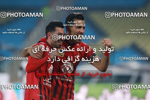 1554394, Tehran, Iran, لیگ برتر فوتبال ایران، Persian Gulf Cup، Week 8، First Leg، Esteghlal 2 v 2 Persepolis on 2021/01/11 at Azadi Stadium