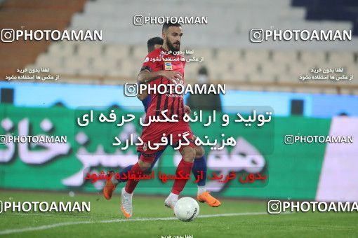 1554435, Tehran, Iran, لیگ برتر فوتبال ایران، Persian Gulf Cup، Week 8، First Leg، Esteghlal 2 v 2 Persepolis on 2021/01/11 at Azadi Stadium