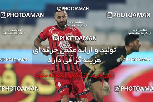 1554545, Tehran, Iran, لیگ برتر فوتبال ایران، Persian Gulf Cup، Week 8، First Leg، Esteghlal 2 v 2 Persepolis on 2021/01/11 at Azadi Stadium