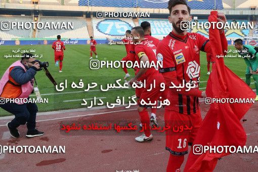 1553717, Tehran, Iran, Iran Pro League، Persian Gulf Cup، 2020-21 season، First Leg، Week 8، Esteghlal 2 v 2 Persepolis on 2021/01/11 at Azadi Stadium