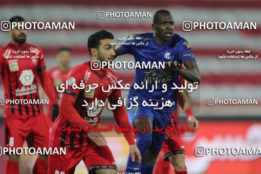 1553756, Tehran, Iran, Iran Pro League، Persian Gulf Cup، 2020-21 season، First Leg، Week 8، Esteghlal 2 v 2 Persepolis on 2021/01/11 at Azadi Stadium