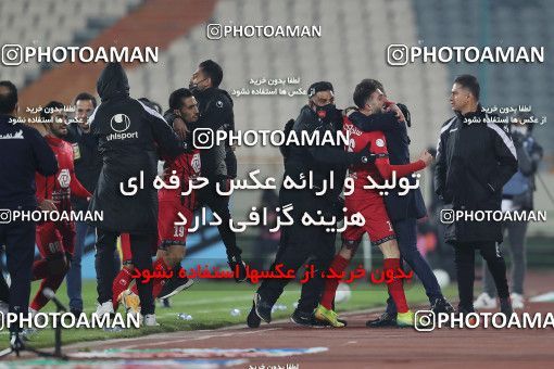 1553689, Tehran, Iran, Iran Pro League، Persian Gulf Cup، 2020-21 season، First Leg، Week 8، Esteghlal 2 v 2 Persepolis on 2021/01/11 at Azadi Stadium