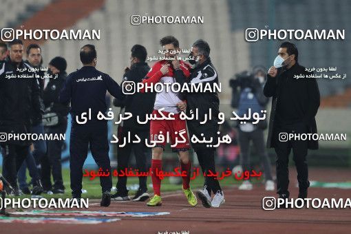 1553727, Tehran, Iran, لیگ برتر فوتبال ایران، Persian Gulf Cup، Week 8، First Leg، Esteghlal 2 v 2 Persepolis on 2021/01/11 at Azadi Stadium