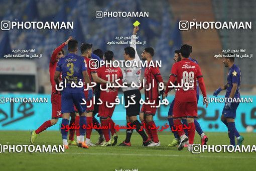 1553771, Tehran, Iran, Iran Pro League، Persian Gulf Cup، 2020-21 season، First Leg، Week 8، Esteghlal 2 v 2 Persepolis on 2021/01/11 at Azadi Stadium