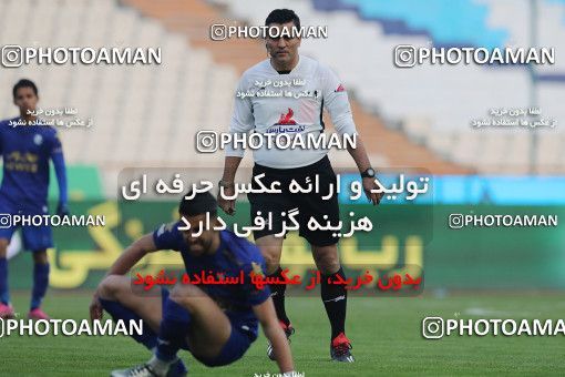 1553769, Tehran, Iran, لیگ برتر فوتبال ایران، Persian Gulf Cup، Week 8، First Leg، Esteghlal 2 v 2 Persepolis on 2021/01/11 at Azadi Stadium