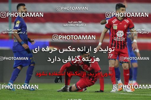 1553708, Tehran, Iran, لیگ برتر فوتبال ایران، Persian Gulf Cup، Week 8، First Leg، Esteghlal 2 v 2 Persepolis on 2021/01/11 at Azadi Stadium