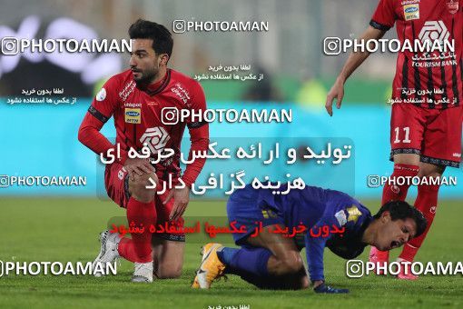 1553707, Tehran, Iran, لیگ برتر فوتبال ایران، Persian Gulf Cup، Week 8، First Leg، Esteghlal 2 v 2 Persepolis on 2021/01/11 at Azadi Stadium