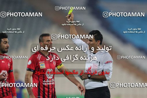 1553697, Tehran, Iran, لیگ برتر فوتبال ایران، Persian Gulf Cup، Week 8، First Leg، Esteghlal 2 v 2 Persepolis on 2021/01/11 at Azadi Stadium