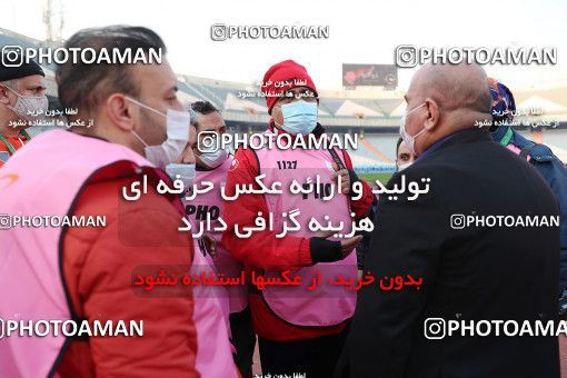 1553814, Tehran, Iran, لیگ برتر فوتبال ایران، Persian Gulf Cup، Week 8، First Leg، Esteghlal 2 v 2 Persepolis on 2021/01/11 at Azadi Stadium