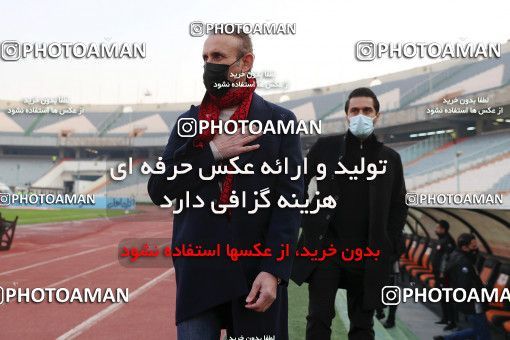 1553948, Tehran, Iran, لیگ برتر فوتبال ایران، Persian Gulf Cup، Week 8، First Leg، Esteghlal 2 v 2 Persepolis on 2021/01/11 at Azadi Stadium