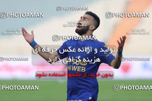 1553821, Tehran, Iran, لیگ برتر فوتبال ایران، Persian Gulf Cup، Week 8، First Leg، Esteghlal 2 v 2 Persepolis on 2021/01/11 at Azadi Stadium