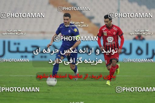 1553895, Tehran, Iran, لیگ برتر فوتبال ایران، Persian Gulf Cup، Week 8، First Leg، Esteghlal 2 v 2 Persepolis on 2021/01/11 at Azadi Stadium