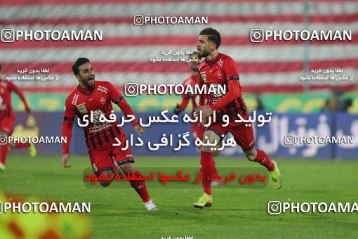 1553951, Tehran, Iran, Iran Pro League، Persian Gulf Cup، 2020-21 season، First Leg، Week 8، Esteghlal 2 v 2 Persepolis on 2021/01/11 at Azadi Stadium