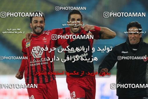 1553849, Tehran, Iran, Iran Pro League، Persian Gulf Cup، 2020-21 season، First Leg، Week 8، Esteghlal 2 v 2 Persepolis on 2021/01/11 at Azadi Stadium