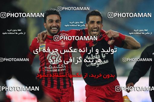 1553853, Tehran, Iran, Iran Pro League، Persian Gulf Cup، 2020-21 season، First Leg، Week 8، Esteghlal 2 v 2 Persepolis on 2021/01/11 at Azadi Stadium