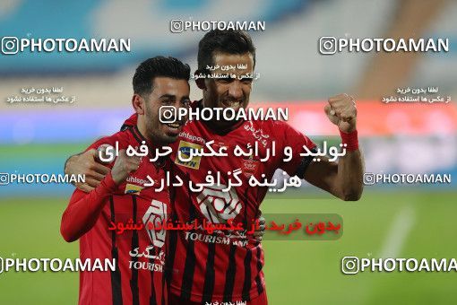 1553916, Tehran, Iran, لیگ برتر فوتبال ایران، Persian Gulf Cup، Week 8، First Leg، Esteghlal 2 v 2 Persepolis on 2021/01/11 at Azadi Stadium