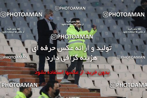 1553915, Tehran, Iran, لیگ برتر فوتبال ایران، Persian Gulf Cup، Week 8، First Leg، Esteghlal 2 v 2 Persepolis on 2021/01/11 at Azadi Stadium