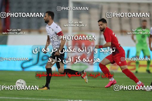 1559518, Tehran, Iran, Iran Football Pro League، Persian Gulf Cup، 2018-19 Season، Second Leg، Week 23، Persepolis ۱ v ۰ Shahin Shahrdari Boushehr on 2020/07/04 at Azadi Stadium