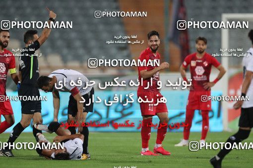 1559469, Tehran, Iran, Iran Football Pro League، Persian Gulf Cup، 2018-19 Season، Second Leg، Week 23، Persepolis ۱ v ۰ Shahin Shahrdari Boushehr on 2020/07/04 at Azadi Stadium