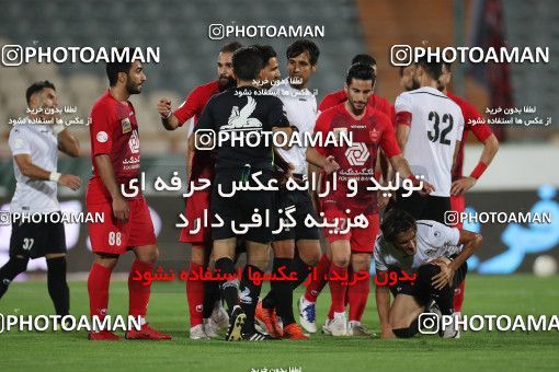 1559346, Tehran, Iran, Iran Football Pro League، Persian Gulf Cup، 2018-19 Season، Second Leg، Week 23، Persepolis ۱ v ۰ Shahin Shahrdari Boushehr on 2020/07/04 at Azadi Stadium