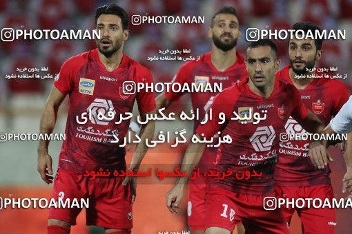 1559460, Tehran, Iran, Iran Football Pro League، Persian Gulf Cup، 2018-19 Season، Second Leg، Week 23، Persepolis ۱ v ۰ Shahin Shahrdari Boushehr on 2020/07/04 at Azadi Stadium