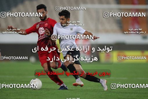 1559500, Tehran, Iran, Iran Football Pro League، Persian Gulf Cup، 2018-19 Season، Second Leg، Week 23، Persepolis ۱ v ۰ Shahin Shahrdari Boushehr on 2020/07/04 at Azadi Stadium