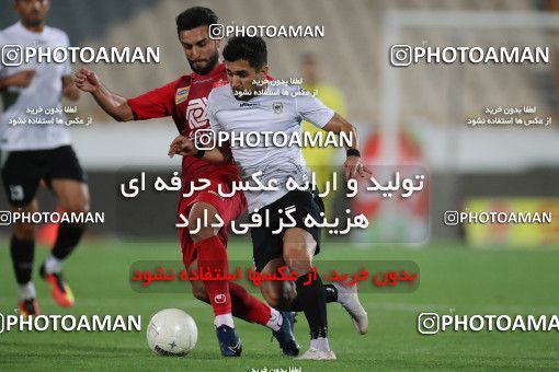 1559589, Tehran, Iran, Iran Football Pro League، Persian Gulf Cup، 2018-19 Season، Second Leg، Week 23، Persepolis ۱ v ۰ Shahin Shahrdari Boushehr on 2020/07/04 at Azadi Stadium