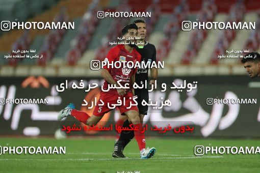 1559251, Tehran, Iran, Iran Football Pro League، Persian Gulf Cup، 2018-19 Season، Second Leg، Week 23، Persepolis ۱ v ۰ Shahin Shahrdari Boushehr on 2020/07/04 at Azadi Stadium