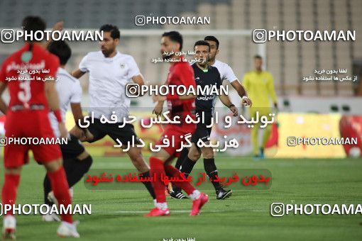 1730603, Tehran, Iran, Iran Football Pro League، Persian Gulf Cup، 2018-19 Season، Second Leg، Week 23، Persepolis ۱ v ۰ Shahin Shahrdari Boushehr on 2020/07/04 at Azadi Stadium