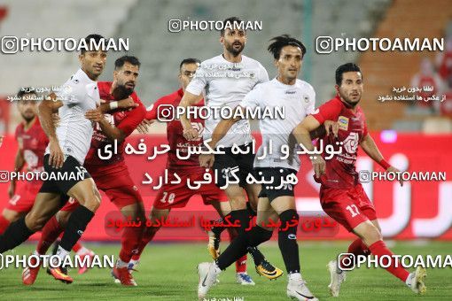 1730671, Tehran, Iran, Iran Football Pro League، Persian Gulf Cup، 2018-19 Season، Second Leg، Week 23، Persepolis ۱ v ۰ Shahin Shahrdari Boushehr on 2020/07/04 at Azadi Stadium