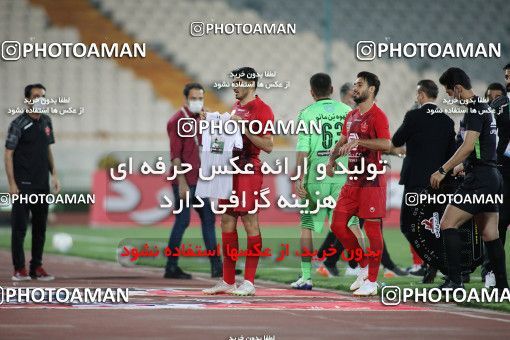 1730678, Tehran, Iran, Iran Football Pro League، Persian Gulf Cup، 2018-19 Season، Second Leg، Week 23، Persepolis ۱ v ۰ Shahin Shahrdari Boushehr on 2020/07/04 at Azadi Stadium