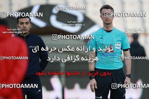 1560193, Tehran, Iran, Iran Pro League، Persian Gulf Cup، 2020-21 season، First Leg، Week 11، Persepolis 2 v ۱ Foulad Khouzestan on 2021/01/18 at Azadi Stadium