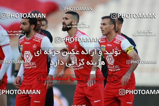 1559992, Tehran, Iran, Iran Pro League، Persian Gulf Cup، 2020-21 season، First Leg، Week 11، Persepolis 2 v ۱ Foulad Khouzestan on 2021/01/18 at Azadi Stadium