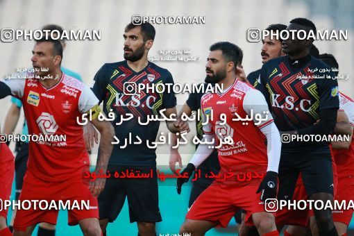 1560066, Tehran, Iran, Iran Pro League، Persian Gulf Cup، 2020-21 season، First Leg، Week 11، Persepolis 2 v ۱ Foulad Khouzestan on 2021/01/18 at Azadi Stadium