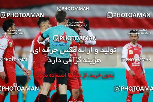 1560342, Tehran, Iran, Iran Pro League، Persian Gulf Cup، 2020-21 season، First Leg، Week 11، Persepolis 2 v ۱ Foulad Khouzestan on 2021/01/18 at Azadi Stadium