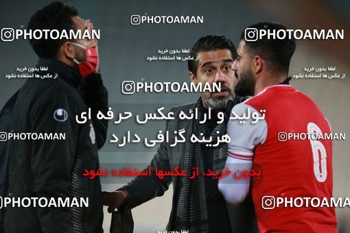 1560517, Tehran, Iran, لیگ برتر فوتبال ایران، Persian Gulf Cup، Week 11، First Leg، Persepolis 2 v 1 Foulad Khouzestan on 2021/01/18 at Azadi Stadium