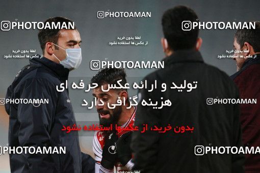 1560284, Tehran, Iran, لیگ برتر فوتبال ایران، Persian Gulf Cup، Week 11، First Leg، Persepolis 2 v 1 Foulad Khouzestan on 2021/01/18 at Azadi Stadium