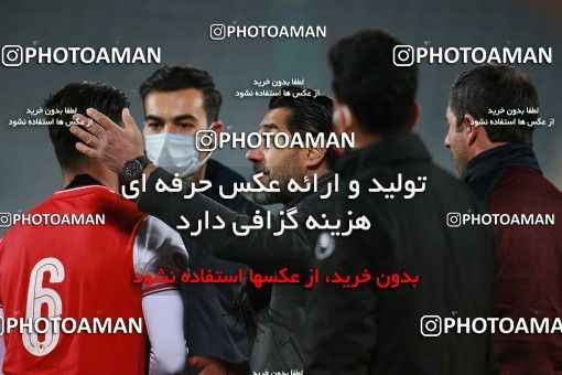 1560488, Tehran, Iran, لیگ برتر فوتبال ایران، Persian Gulf Cup، Week 11، First Leg، Persepolis 2 v 1 Foulad Khouzestan on 2021/01/18 at Azadi Stadium