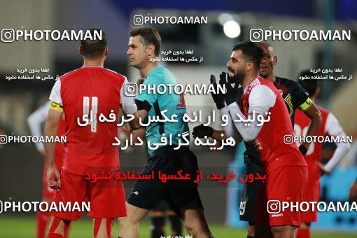 1560441, Tehran, Iran, Iran Pro League، Persian Gulf Cup، 2020-21 season، First Leg، Week 11، Persepolis 2 v ۱ Foulad Khouzestan on 2021/01/18 at Azadi Stadium