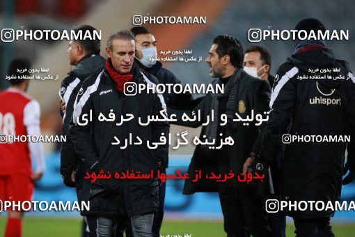 1560392, Tehran, Iran, لیگ برتر فوتبال ایران، Persian Gulf Cup، Week 11، First Leg، Persepolis 2 v 1 Foulad Khouzestan on 2021/01/18 at Azadi Stadium