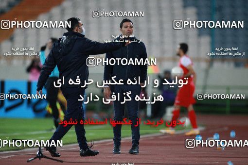 1560423, Tehran, Iran, لیگ برتر فوتبال ایران، Persian Gulf Cup، Week 11، First Leg، Persepolis 2 v 1 Foulad Khouzestan on 2021/01/18 at Azadi Stadium