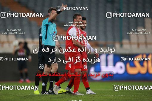 1560428, Tehran, Iran, Iran Pro League، Persian Gulf Cup، 2020-21 season، First Leg، Week 11، Persepolis 2 v ۱ Foulad Khouzestan on 2021/01/18 at Azadi Stadium