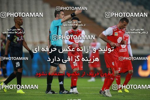 1560409, Tehran, Iran, Iran Pro League، Persian Gulf Cup، 2020-21 season، First Leg، Week 11، Persepolis 2 v ۱ Foulad Khouzestan on 2021/01/18 at Azadi Stadium