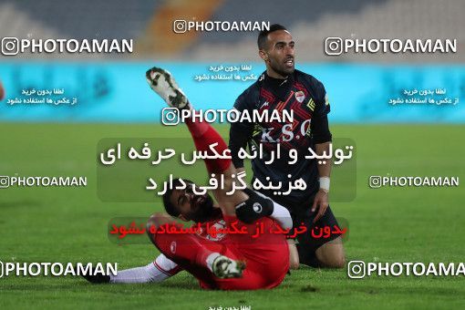 1561656, Tehran, Iran, Iran Pro League، Persian Gulf Cup، 2020-21 season، First Leg، Week 11، Persepolis 2 v ۱ Foulad Khouzestan on 2021/01/18 at Azadi Stadium