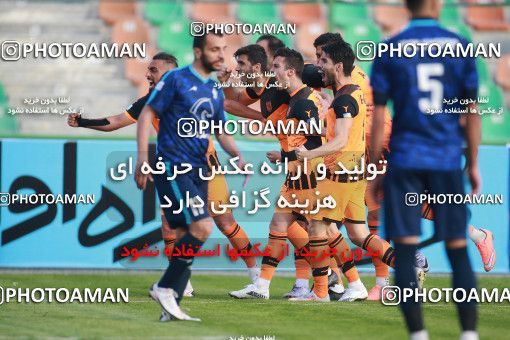 1562366, Tehran,Shahr Qods, , Iran Pro League، Persian Gulf Cup، 2020-21 season، First Leg، Week 12، Paykan 2 v 3 Mes Rafsanjan on 2021/01/20 at Azadi Stadium