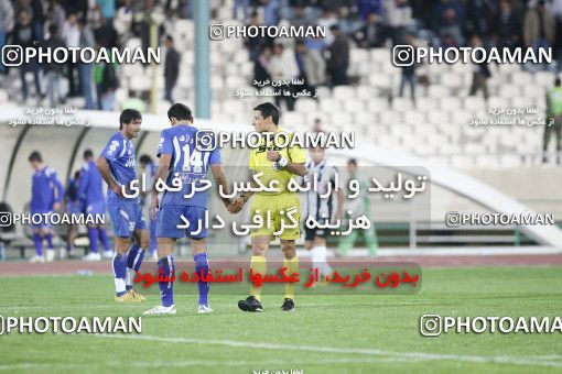 1566806, Tehran, Iran, Iran Pro League، Persian Gulf Cup، 2009-10 season، First Leg، Week 13، Esteghlal ۱ v ۱ Saba Qom on 2009/10/23 at Azadi Stadium