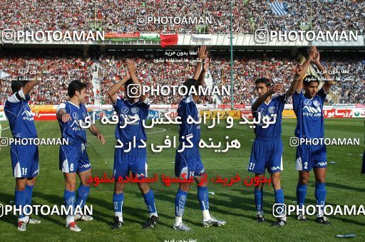 1569106, Tehran, , Iran Pro League، Persian Gulf Cup، 2003-04 season، First Leg، Week 7، Esteghlal ۰ v ۱ Persepolis on 2003/10/17 at Azadi Stadium