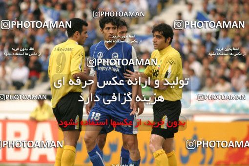 1569545, Tehran, , Iran Pro League، Persian Gulf Cup، 2003-04 season، Second Leg، Week 24، Esteghlal 2 v ۱ Sepahan on 2004/04/12 at Azadi Stadium