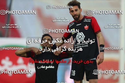 1571924, Tehran, Iran, لیگ برتر فوتبال ایران، Persian Gulf Cup، Week 13، First Leg، Persepolis 2 v 1 Mashin Sazi Tabriz on 2021/01/30 at Azadi Stadium