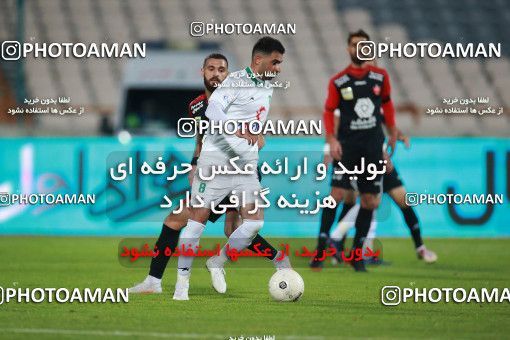 1571789, Tehran, Iran, Iran Pro League، Persian Gulf Cup، 2020-21 season، First Leg، Week 13، Persepolis 2 v ۱ Mashin Sazi Tabriz on 2021/01/30 at Azadi Stadium